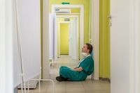 Pflegerin im Krankenhaus