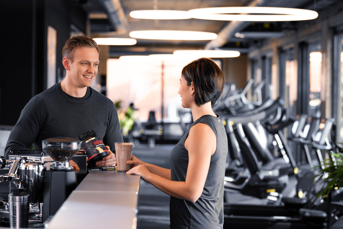 Beratung im Fitnessstudio