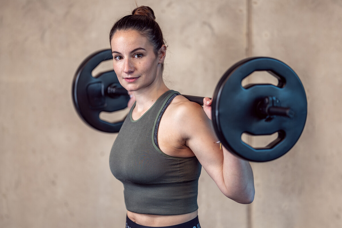 Training im Fitnessstudio