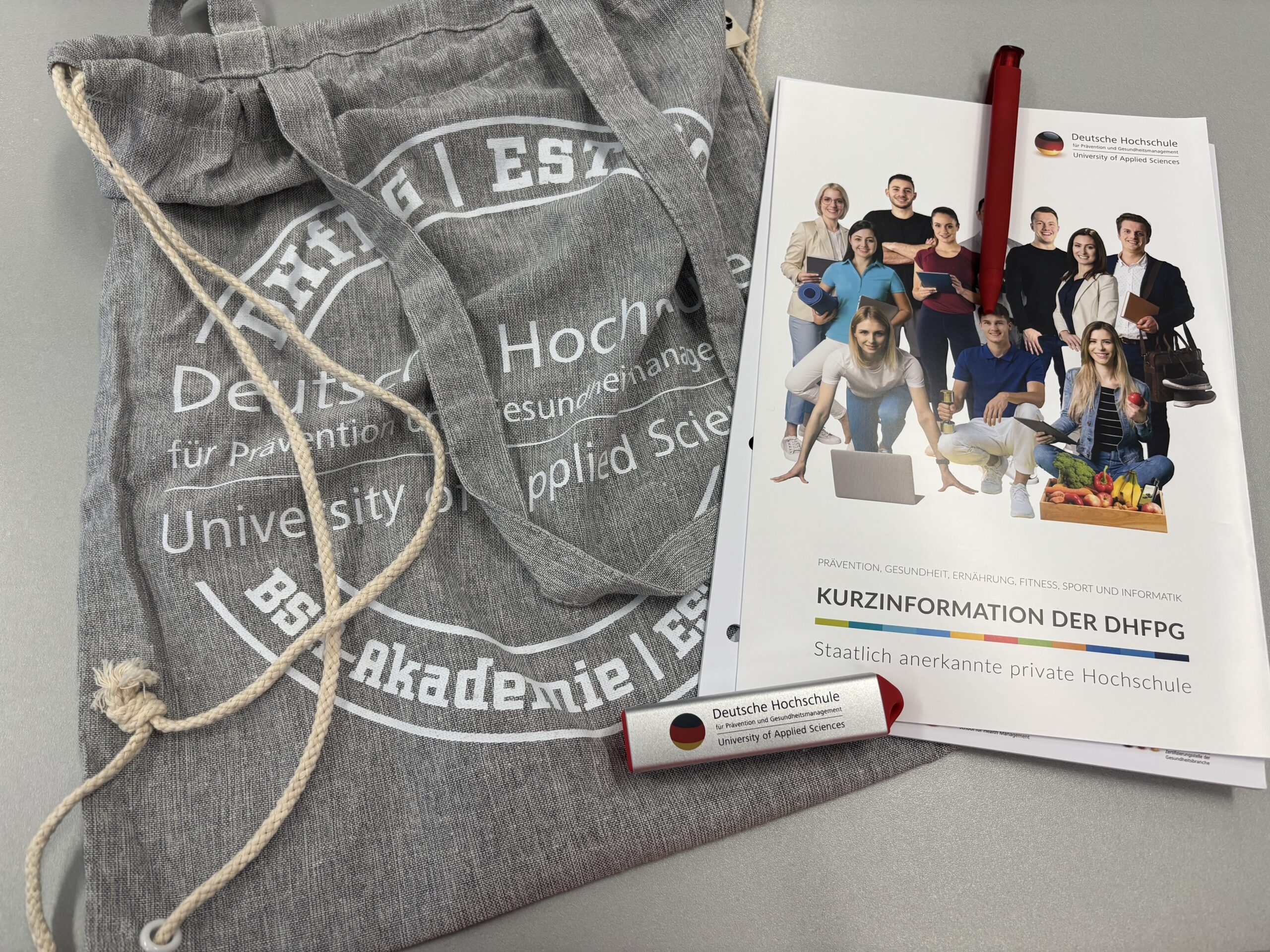 Goodie Bag für die Schülerinnen und Schüler