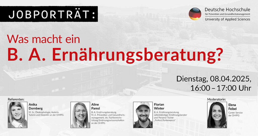 Jobporträt: Was macht ein B. A. Ernährungsberatung?